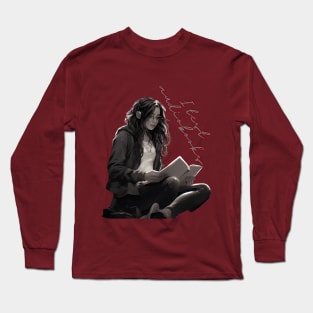 book aesthetic Long Sleeve T-Shirt